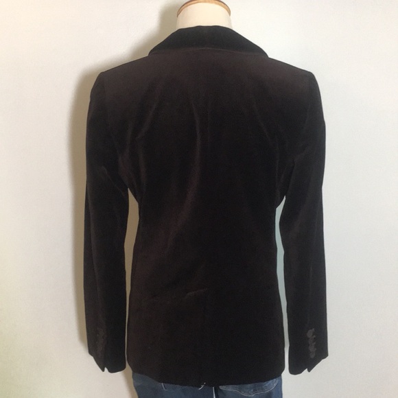 NWT Ann Taylor velvet blazer - Picture 4 of 8